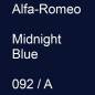 Preview: Alfa-Romeo, Midnight Blue, 092 / A.